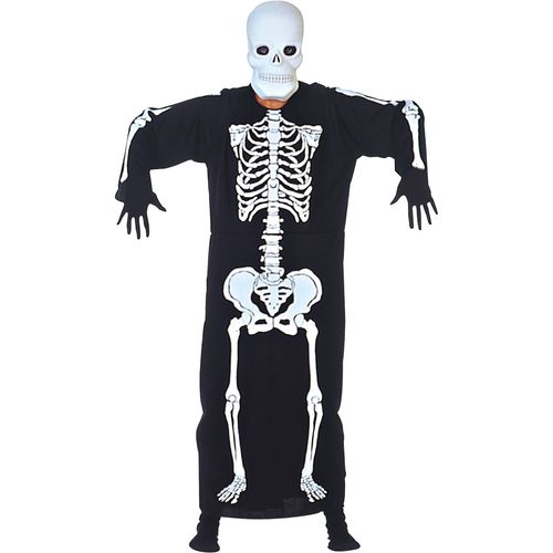 Fantasia Esqueleto Kafta Adulto - Halloween