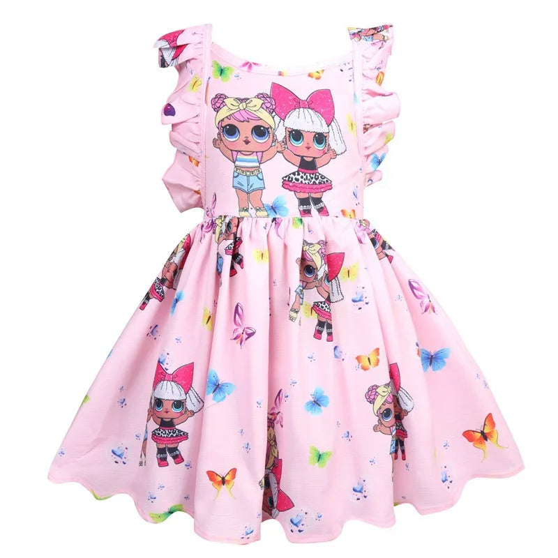 Fantasia Infantil Lol Surprise com Boné