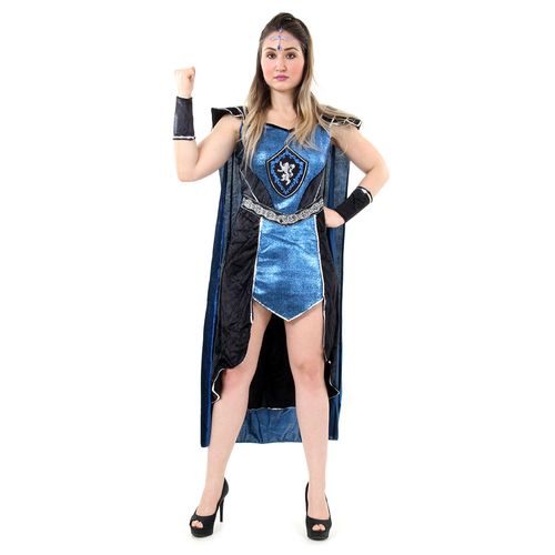 Fantasia Guerreira Medieval Adulto