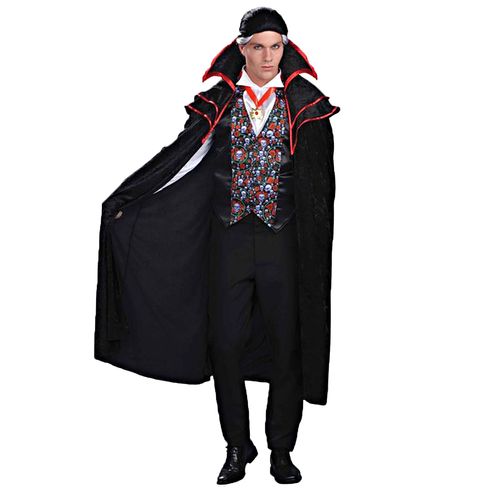 Fantasia Vampiro  Adulto Luxo Importado