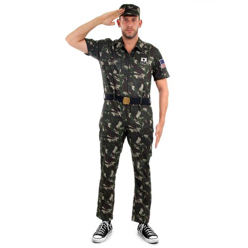 Fantasia Soldado Militar Adulto - Profissões