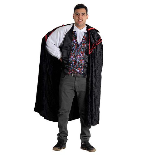 Fantasia Vampiro Plus Size Adulto Luxo