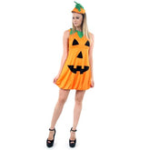 Fantasia Abóbora Feminino Adulto - Halloween