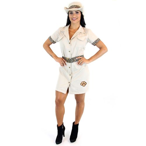 Fantasia Safari Adulto Feminino - Heat Girls