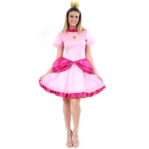 Fantasia Princesa Peach - Super Mario