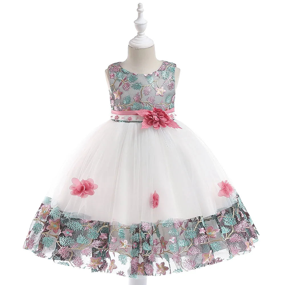 Vestido Infantil Flora e Flores