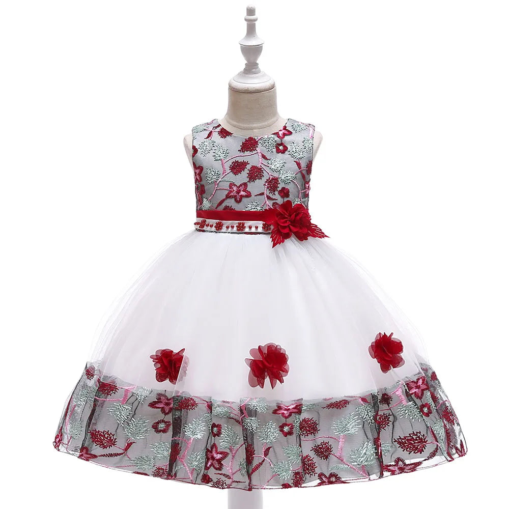 Vestido Infantil Flora e Flores