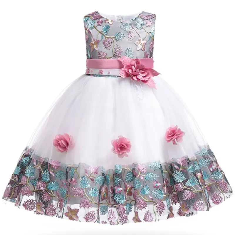 Vestido Infantil Flora e Flores