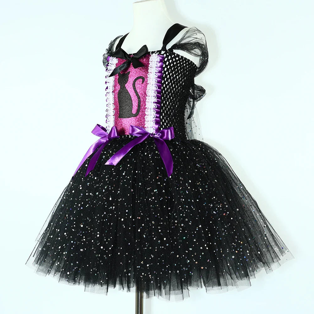 Fantasia Gato Infantil Glitter