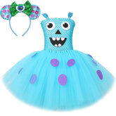 Vestido Sullivan Infantil - Monstros SA
