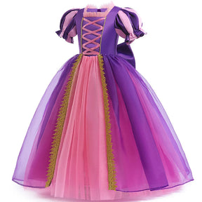 Fantasia Rapunzel Infantil Encantada