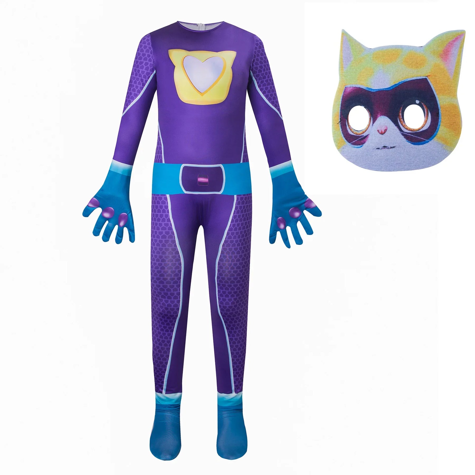 Fantasia Supergatinhos Infantil