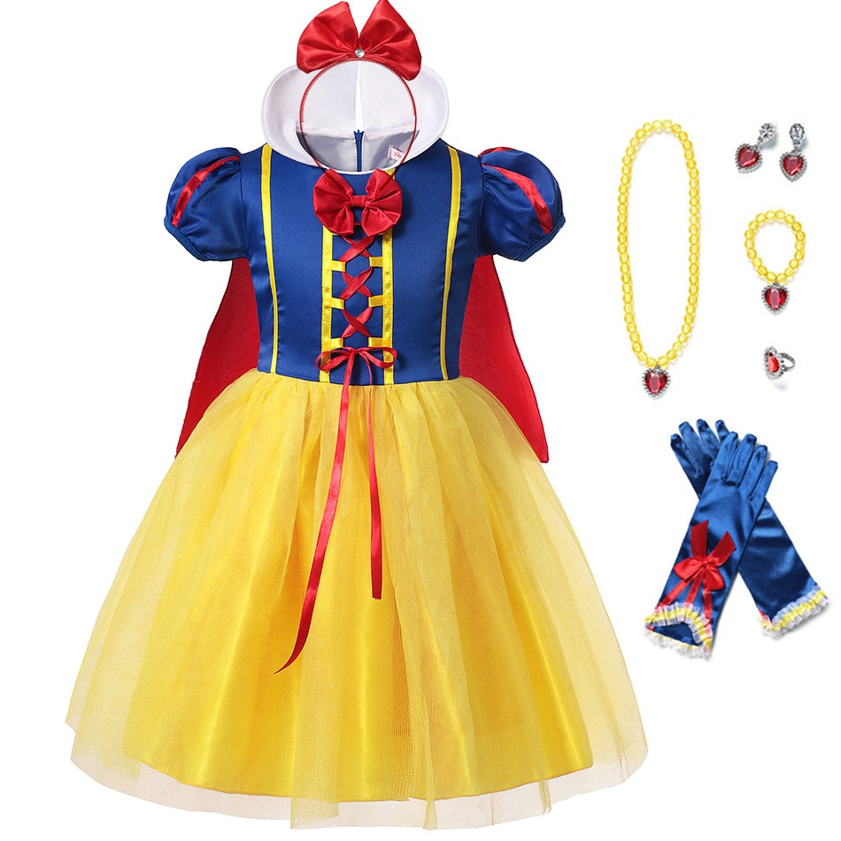 Vestido Branca de Neve