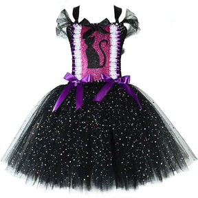 Fantasia Gato Infantil Glitter