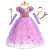 Fantasia Rapunzel Infantil