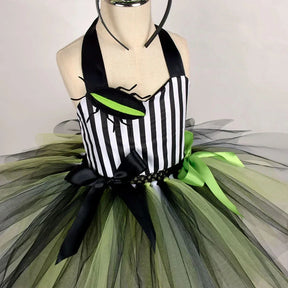 Fantasia Beetlejuice Menina Infantil