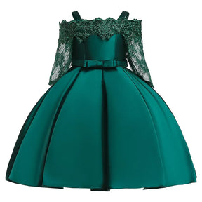 Vestido Infantil Renda de Primavera