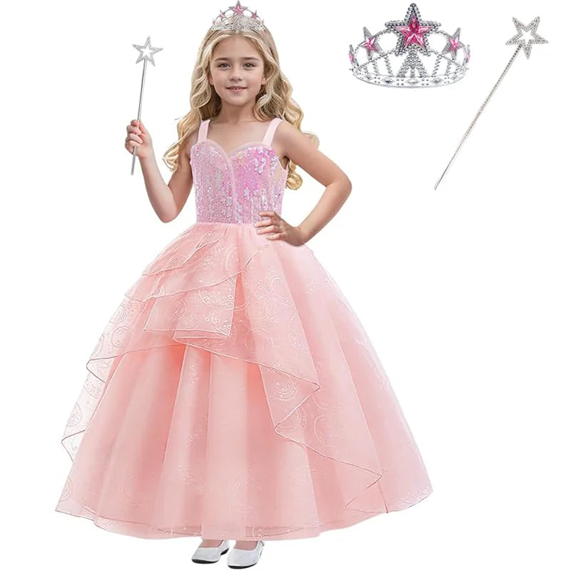 Fantasia Glinda Infantil - Wicked