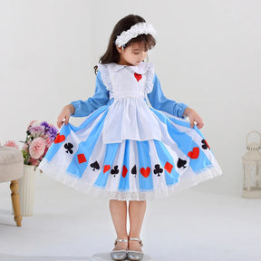 Fantasia Alice no Pais das Maravilhas Infantil