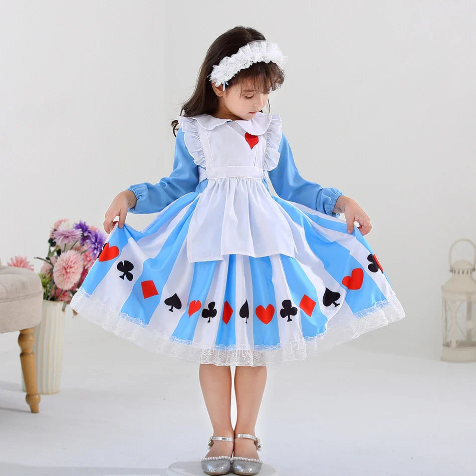 Fantasia Alice no Pais das Maravilhas Infantil