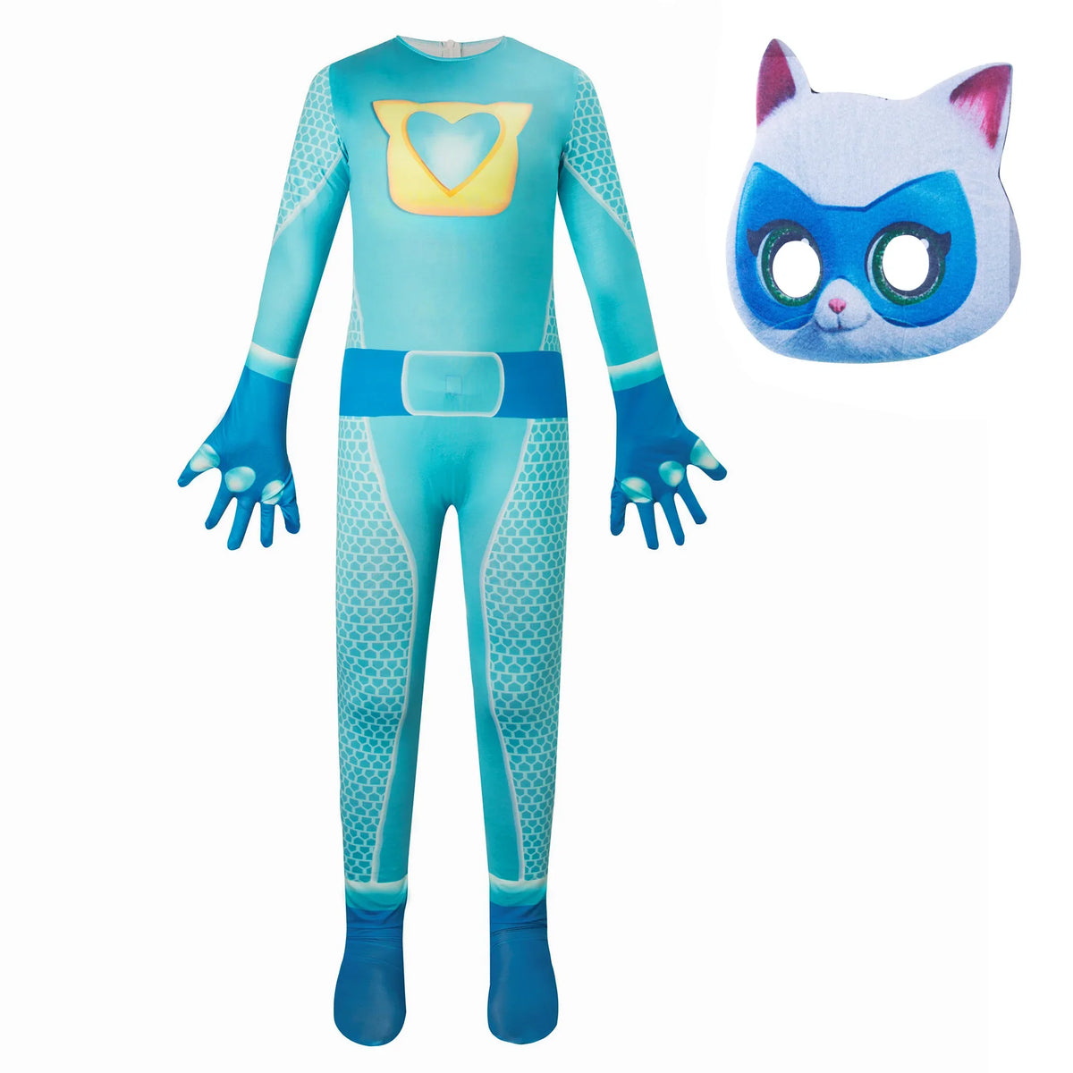 Fantasia Supergatinhos Infantil