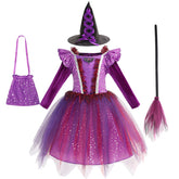 Fantasia de Bruxinha Infantil Halloween