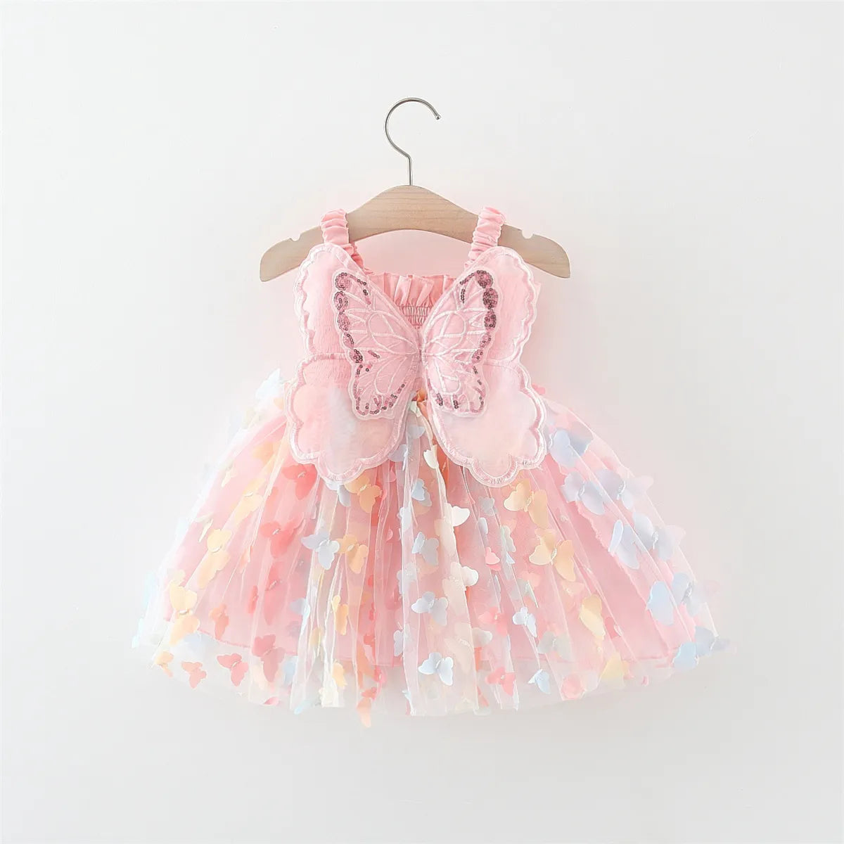 Vestido Infantil Asinha Rosa