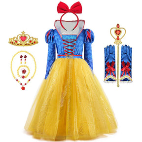 Fantasia Branca de Neve 2025 Infantil