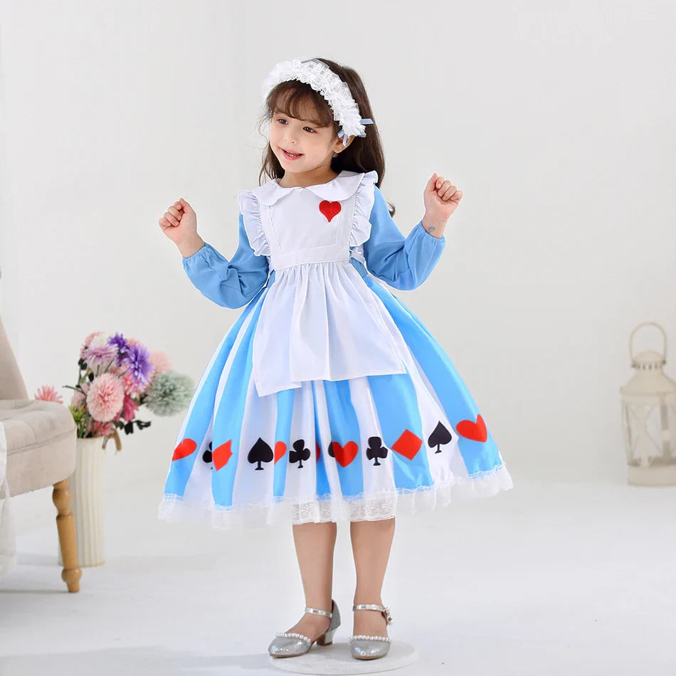 Fantasia Alice no Pais das Maravilhas Infantil