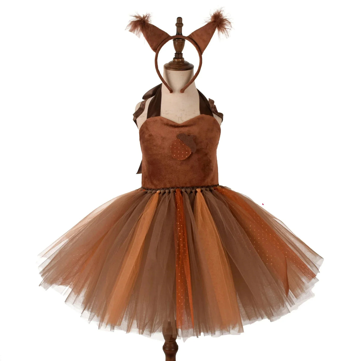 Vestido Esquilo Infantil