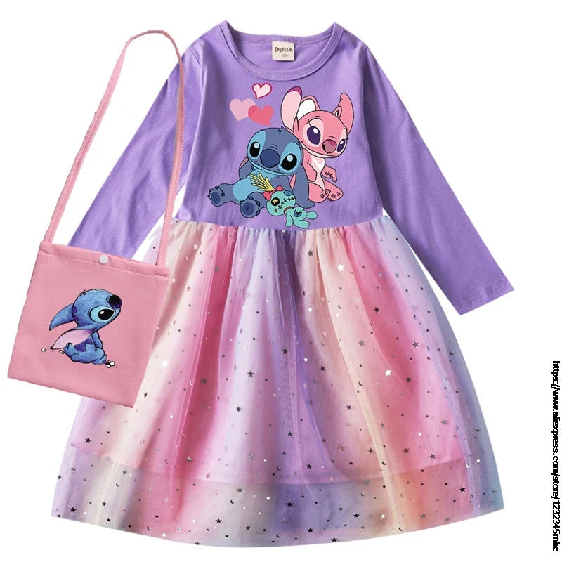 Vestido Stitch com Bolsa Inverno