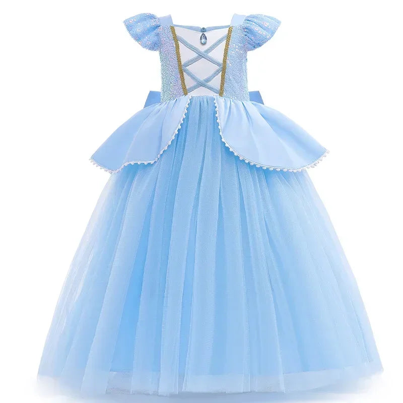 Fantasia Cinderela Infantil Luxo