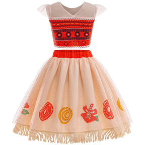 Fantasia Moana Infantil 2024