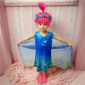 Fantasia Poppy Trolls Infantil