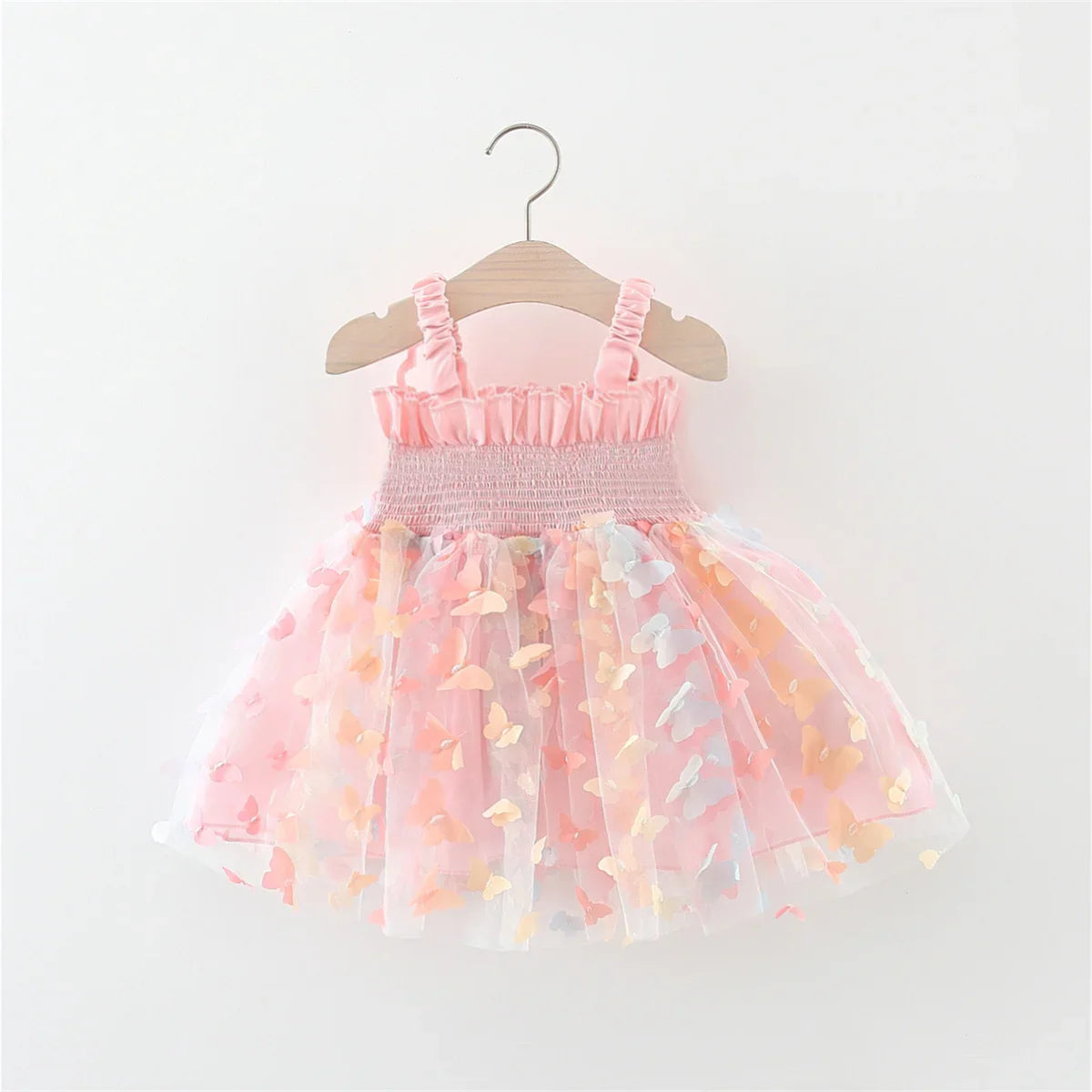 Vestido Infantil Asinha Rosa
