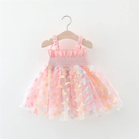 Vestido Infantil Asinha Rosa