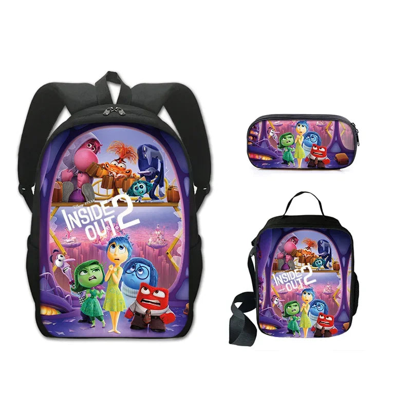 Kit Mochila Infantil Divertidamente 2