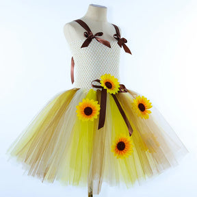 Fantasia Girassol Infantil