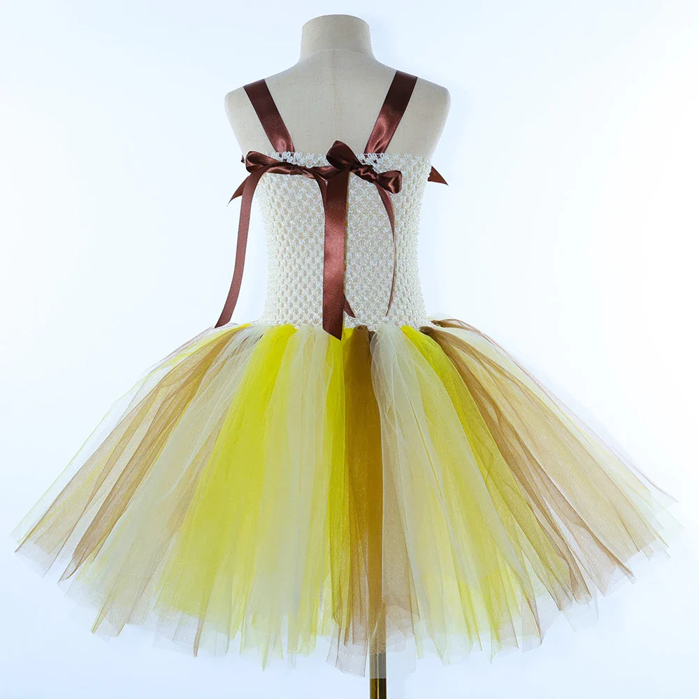 Fantasia Girassol Infantil
