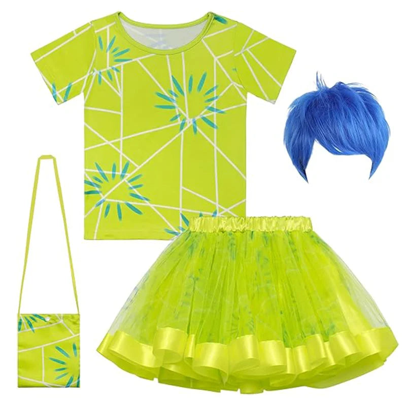 Conjunto Saia e Camiseta Alegria Infantil
