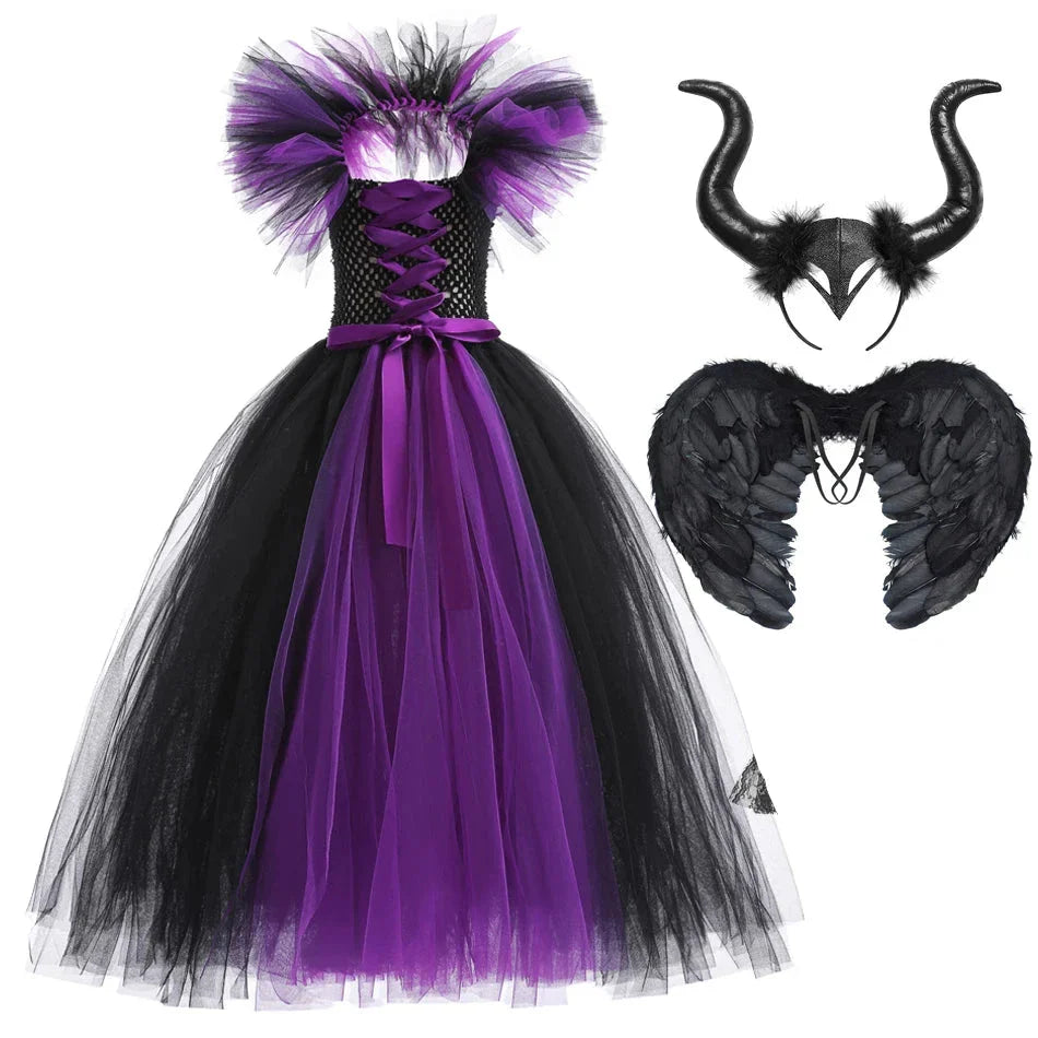Vestido Malévola Luxo