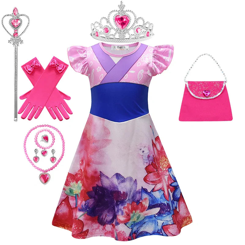 Fantasia Mulan Infantil Simples