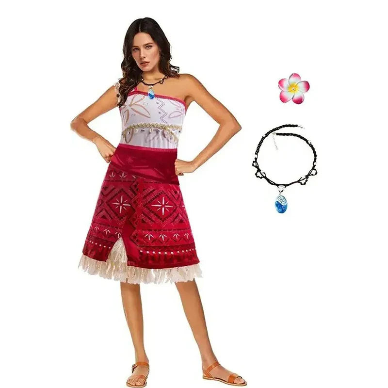 Cosplay Vestido Moana 2