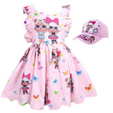 Fantasia Infantil Lol Surprise com Boné