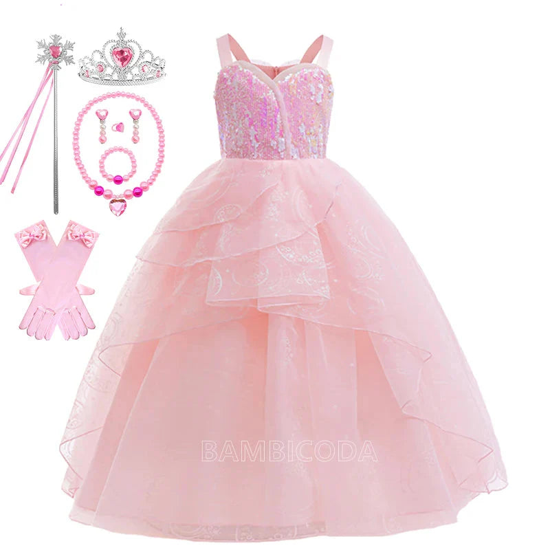Fantasia Glinda Infantil - Wicked