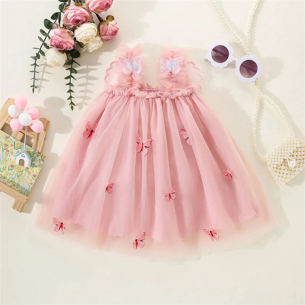 Vestido Asas de Sonho Infantil