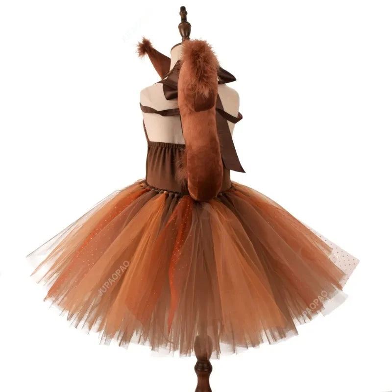 Vestido Esquilo Infantil