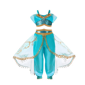 Fantasia Jasmine com Peruca