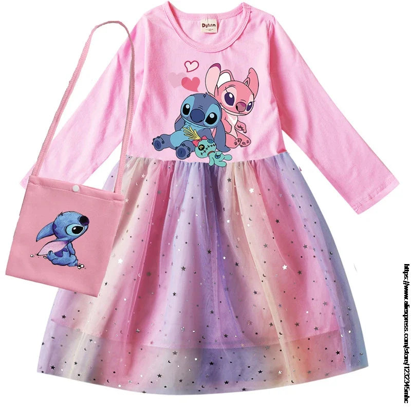 Vestido Stitch com Bolsa Inverno