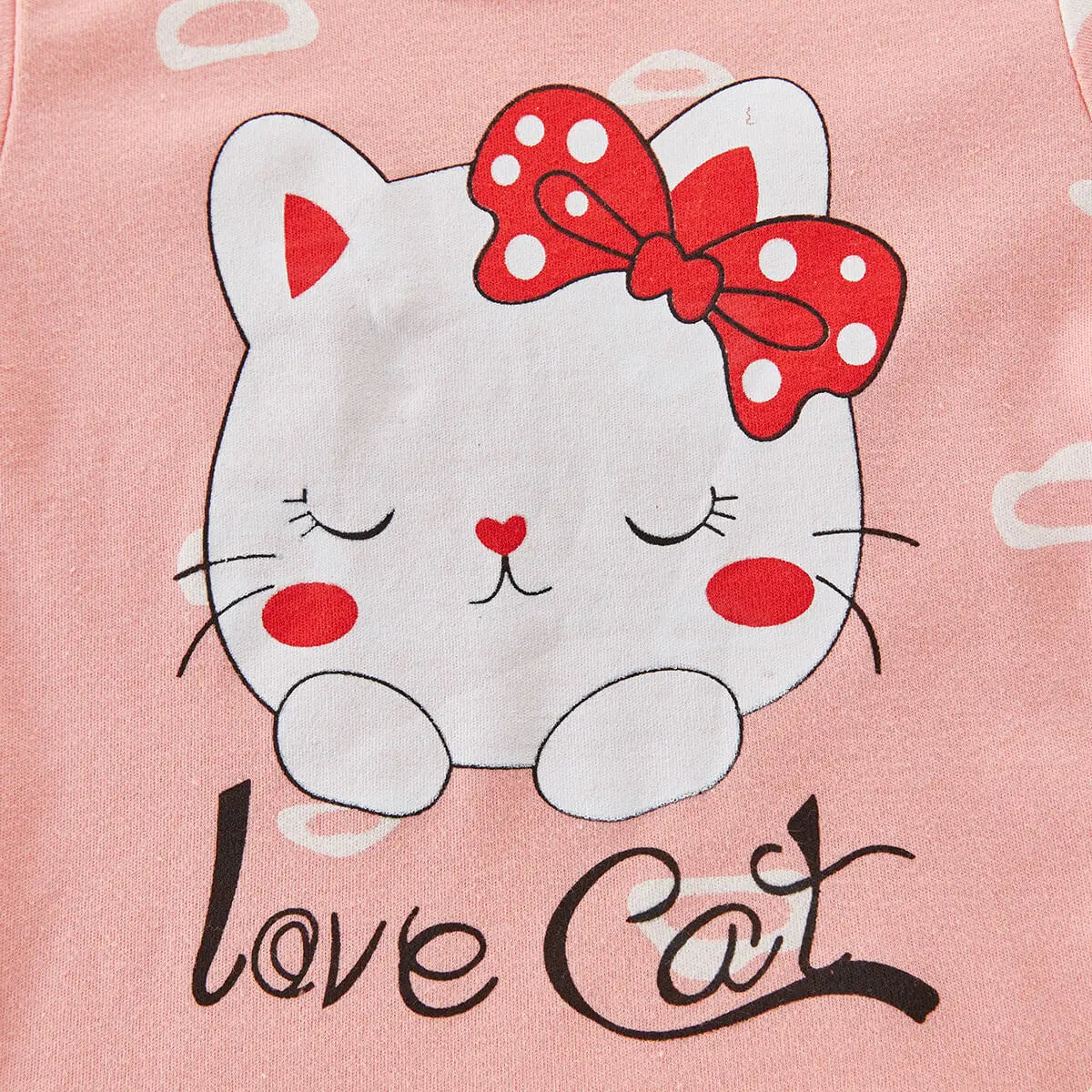 Conjunto Infantil Love Cats